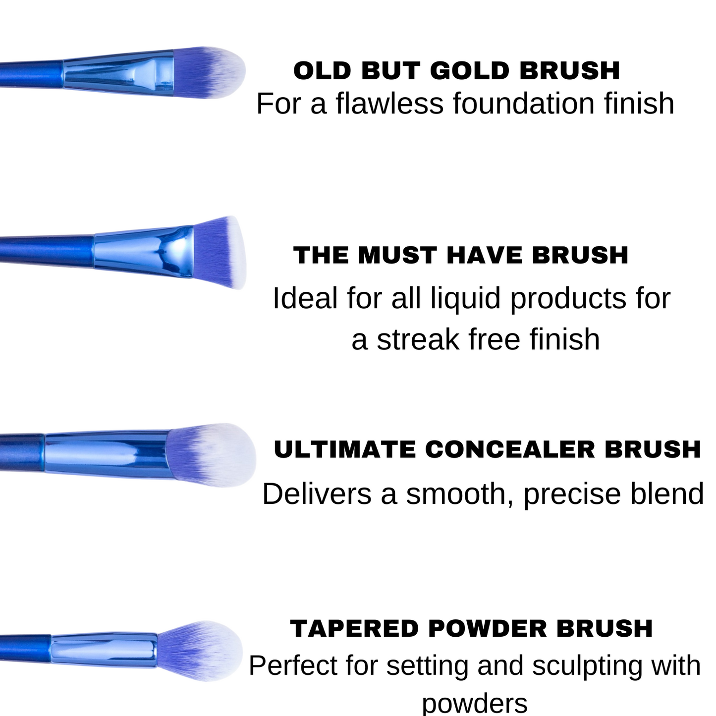 Flawless Base Brush Set